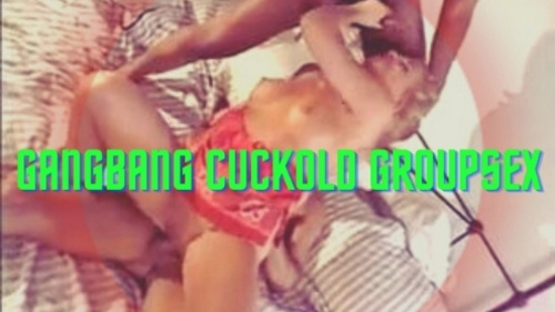 Blond haired wife gets to screw two strangers here