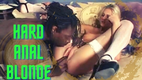 Blond haired wife worships BBC while talking dirty
