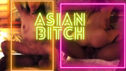 Asian bitch gets her cervix crushed by a black bull