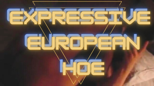 Expressive European hoe climaxing with a black cock