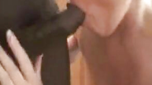 Black lover tries his best fucking white whore's holes