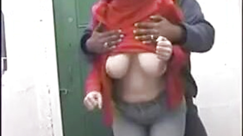 Arab man receives a blowjob and fucks slut from behind