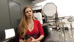 Big tits wife enjoys BBC interracial anal fucking