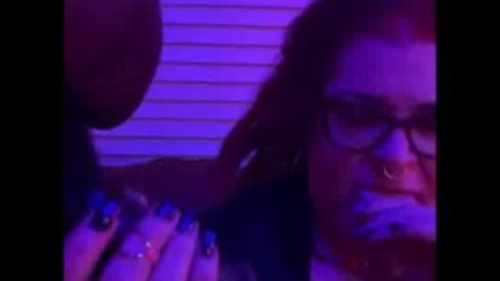 Hotwife Sucking Black Cock Late at Night