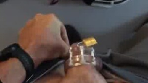 Caged Cuck films Petitehotwife4BBC getting fucked to high heaven by BBC lover on marital bed