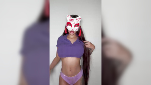 Sub big titted asian hot wife serves black master
