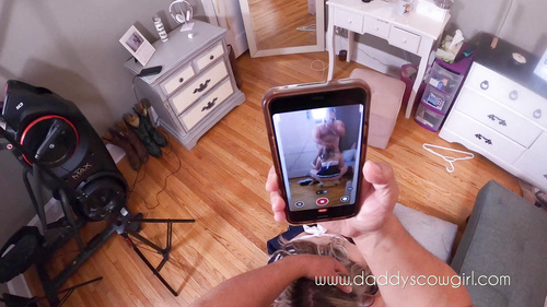 Blowbang, Dad, Daughter, Domination, Family, Heels, Mirror, Step-Dad, ThroatPie, Uniform | daddyscowgirl – Free