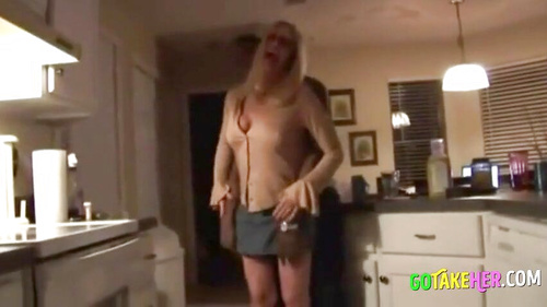 Blonde Girl Takes on Black Bull for Cuckold Husband