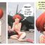 Drawn redhead cuckolding hard in a hot porn comic book