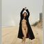 Bib boobed babe showing her body on the beach