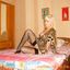 Russian mom striptease gallery with nude pussy teasing