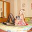 Russian mom striptease gallery with nude pussy teasing