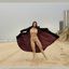 Bib boobed babe showing her body on the beach