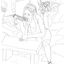 Drawn interracial cuckolding porn with hot women