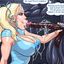 Cartoon interracial porn with really slutty bimbo