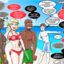 Assortment of the raunchiest interracial toons