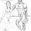 Drawn interracial cuckolding porn with hot women