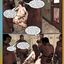IR cuckold comic book with text all in French