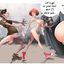 Drawn redhead cuckolding hard in a hot porn comic book