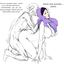 Drawn porn exploring old and young sex fetish