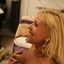 Tanned lady swallowing hot semen in a fucked up scene