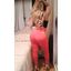 Hot lady with sexy curves teasing in an amateur gallery