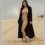 Bib boobed babe showing her body on the beach