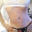 Hot lady with sexy curves teasing in an amateur gallery