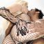 Fishnets wearing blonde worships BBC and cums