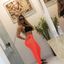 Hot lady with sexy curves teasing in an amateur gallery