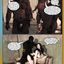 IR cuckold comic book with text all in French