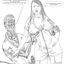 Drawn interracial cuckolding porn with hot women