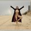 Bib boobed babe showing her body on the beach