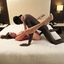 Thirsty lady with long legs getting screwed by BBC