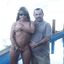 Hot lady with sexy curves teasing in an amateur gallery