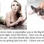 Gay sex encouragement captions with hot babes