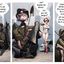 Drawn redhead cuckolding hard in a hot porn comic book