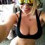 Hot lady with sexy curves teasing in an amateur gallery