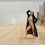 Bib boobed babe showing her body on the beach
