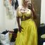 Hot lady with sexy curves teasing in an amateur gallery