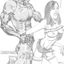 Drawn interracial cuckolding porn with hot women