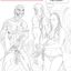 Drawn interracial cuckolding porn with hot women