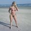 Hot lady with sexy curves teasing in an amateur gallery