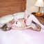Creamy pussy babe getting fucked by two black men