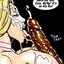 Cartoon interracial porn with really slutty bimbo
