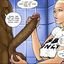 Assortment of the raunchiest interracial toons