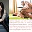 Gay sex encouragement captions with hot babes