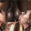 Assortment of the raunchiest interracial toons