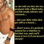 Informative captions regarding black on white breeding