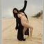 Bib boobed babe showing her body on the beach